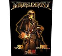 Megadeth - Parche The Sick, The Dying And The Dead (Talla Única) (Negro, Dorado)