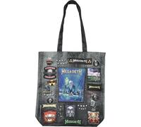 Megadeth Rocksax Logo Unisex Bolsa De Tela multicolor 100% poliéster