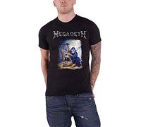 Megadeth T Shirt Countdown Hourglass Band Logo Nuevo Oficial De Los Hombres Size XXL