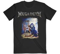 Megadeth T Shirt Countdown Hourglass Band Logo Nuevo Oficial De Los Hombres Size XXL