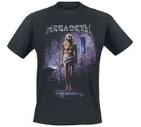 Megadeth - T-Shirt (Uomo Black -M) Megadeth - Countdown