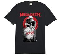 Megadeth - Tombstone Vic Comfort Colors Adult Heavyweight T-Shirt