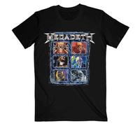 Megadeth Vic Head Grip Oficial Camiseta para Hombre (X-Large)