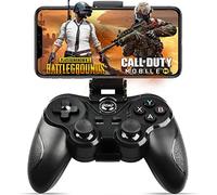 Megadream Controlador Android Bluetooth, mando de mando inalámbrico para PUBG y COD y más, compatible con Samsung Galaxy, Nokia, OPPO, Google, Xiaomi, Motorola, Sony (no para iOS/PC)