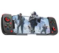 Megadream Controlador de juegos móvil Gamepad para iPhone iOS Android PC: funciona con iPhone 15/14/13/12/11/X, iPad, Samsung Galaxy, TCL, Tablet, Call of Duty, Diablo Immortal - Directly Play (negro)