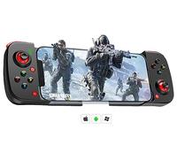 Megadream Controlador de juegos móvil Gamepad para iPhone iOS Android PC: funciona con iPhone 15/14/13/12/11/X, iPad, Samsung Galaxy, TCL, Tablet, Call of Duty, Diablo Immortal - Directly Play (negro)