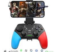 Megadream Controlador de juegos móvil inalámbrico para iPhone/Android/iPad/PC/Switch/PS4/PC Joystick con soporte para teléfono, juego en la nube compatible, transmisión en PS5/Xbox, Turbo, COD