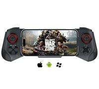Megadream Mando de juego inalámbrico para iPhone, MFi Mobile Bluetooth Gamepad Joystick para iOS/Android, compatible con iPhone 14/13/12 Pro Max, Samsung Galaxy, Xiaomi, OPPO,Direct Play (Blcak)