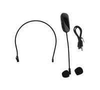 Megáfono Bullhorn Recargable Head Wear Mic FM Micrófono inalámbrico para Radio Altavoz Guía turística Enseñanza Discurso Reunión Megáfono Little Surprise