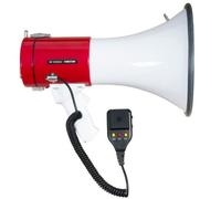 Megáfono con sirena Fonestar MF-600SGU/ 25W/ USB/ SD/ a Batería/ a Pilas/ a 12V CC