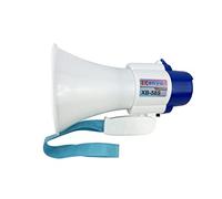 Megáfono Portátil, Altavoz Megáfono De Transmisión Ultra Larga De 500 Metros, Megáfono De Mano con Grabadora De Voz, Recargable por USB.