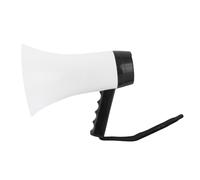 Megáfono Portátil Bullhorn 30W Sonido Potente para Vendedores Ambulantes y Guías Turísticos Altavoz Multifuncional Portátil ABS 7,9 Pulgadas