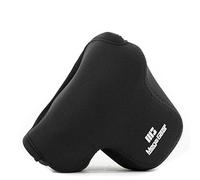 MegaGear 1017 Para Olympus PEN E-PL9, E-PL8 Estuche de cámara ultra ligero, de neopreno - Negro