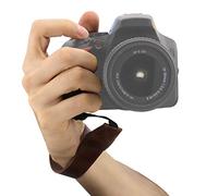 MegaGear Cámara réflex SLR y DSLR - Correa de muñeca, de cuero compatible con