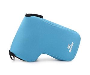 MegaGear Camina de cámara de Neopreno Ultra Ligera Compatible con Sony Alpha A7 III, A7R III, A9 (28-70 mm) - Azul