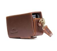 MegaGear Canon PowerShot SX740 HS, SX730 HS - Funda de Piel con Correa para el Hombro