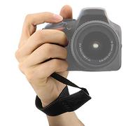 MegaGear MG1410 - Correa de muñeca/Cuero para cámara réflex/SLR/DSLR, Color Negro