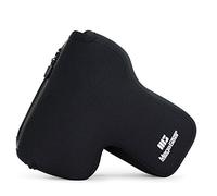 Megagear Estuche de cámara ultra ligero, de neopreno compatible con Canon EOS 850D, 250D, 200D, 800D, 77D, 9000D (18-55mm) Negro, Blanco (MG1195)