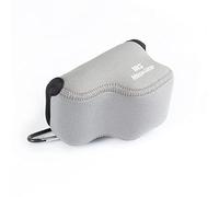 MegaGear - Estuche de Neopreno Ultraligero para cámara Compatible con Sony ZV-E10 (Marrón)(16-50mm)