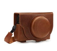 MegaGear Ever Ready MG1728 - Funda de Piel para cámara Sony Cyber-Shot DSC-RX100 VII, Color marrón