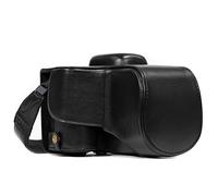 MegaGear Ever Ready MG856 Estuche de Cuero para cámara Nikon, Negro