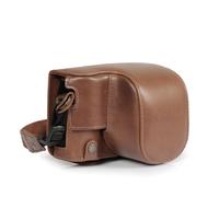 MegaGear Funda de Piel auténtica para cámara Fujifilm X100VI - Elegante y Protectora