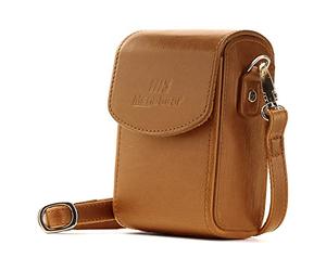 MegaGear Funda de piel para cámara Panasonic Lumix DC-ZS70, DMC-LX10, DMC-ZS60, DMC-ZS100, DMC-LX15, DC-TZ95, DC-TZ90, DMC-TZ80, DMC-TZ100