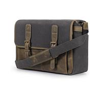MegaGear Maletín Satchel Portfolio Notebook Tablet Messenger Bag para Hombres y Mujeres con Correa Ajustable para el Hombro