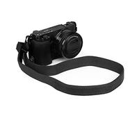 MegaGear Media Funda de Piel auténtica para cámara Ever Ready Compatible con Sony ZV-E10 (Negro)