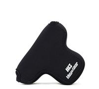 MegaGear MG1004 Para Fujifilm X-A10, X-A5, X-A3, X-A2, X-A1, X-M1 (16-50 mm) Estuche de cámara ultra ligero, de neopreno - Negro