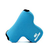 MegaGear MG1006 Para Fujifilm X-A10, X-A5, X-A3, X-A2, X-A1, X-M1 (16-50 mm) Estuche de cámara ultra ligero, de neopreno - Azul