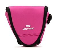 MegaGear MG1338 - Funda Ultraligera de Neopreno con mosquetón para cámara Fujifilm X-E3, Color Rosa