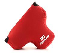 MegaGear MG1491 - Funda para Fujifilm X-T100 (15-45 mm, de Neopreno) Color Rojo