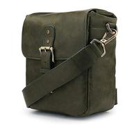 MegaGear MG1701 Torres Mini - Funda de Piel para cámaras réflex y de Fotos instantáneas, Color Verde