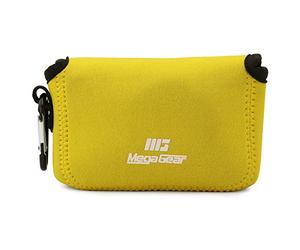 MegaGear MG1849 - Funda de Neopreno para cámara Canon PowerShot SX740 HS, SX730 HS, SX720 HS, SX710 HS, G16 y G15, Color Amarillo