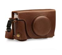 MegaGear MG1893 Ever Ready - Funda de Piel auténtica para cámara Fujifilm X100V, Color marrón