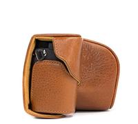 MegaGear MG560 - Funda de Piel para cámara réflex Sony Alpha A6000 con Objetivo de 16-50 mm, Color marrón Claro