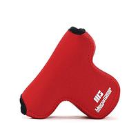 MegaGear MG670 - Funda Protectora para Canon EOS M10 15-45 mm (Neopreno) Color Rojo