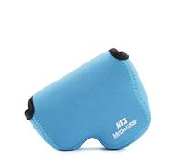 MegaGear MG786 - Funda de Neopreno Ultraligera con mosquetón para cámara Nikon Coolpix L340, Color Azul
