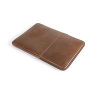 MegaGear Monterey Funda de Piel Top-Grain para Ordenador Portátil Carcasa Compatible con MacBook Pro & Air, 15-16 Pulgadas, Cuero Genuino Slim Estilo Travel Office (2020-2026 - M1 M2 M3 M4 M5 Pro Max)