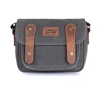 MegaGear Sequoia Bolsa de Lona Compatible con cámaras sin Espejo Canon, Nikon, Sony SLR/DSLR