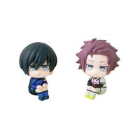 Megahouse Blue Lock Look Up Set Rin Itoshi y SAE Itoshi (Jugador Nacional Japonés Match Ver.): Figuras Coleccionables de PVC. Estatuas con Cabeza articulada, Fans de la Saga de fútbol.