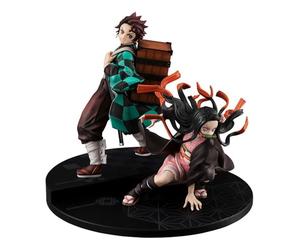 Megahouse Demon Slayer - Hermano y Hermana de Kamado - Estatuilla Serie GEM 17 cm