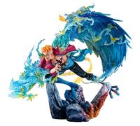Megahouse Figura de Accion Marco The Phoenix One Piece MAS-Maximum - Portrait of Pirates - Leader of 1st Group of Whitebeard Pirates - MH716508 Multicolor - Figura Coleccionable.