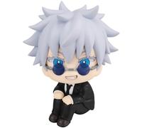Megahouse Figura de Accion Satoru Gojo Suit Ver. Jujutsu Kaisen, Lookup 11 cm, MH839184 Multicolor, Figura Coleccionable, Optimo para los fanaticos del Anime