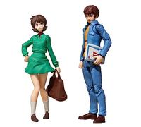 Megahouse Mobile Suit Gundam Pack 2 Figuras G.M.G. Earth Federation 07 Amuro Ray & Frau Bow 10 cm
