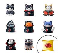 Megahouse Naruto Shippuden Mega Cat Project Trading Figures Nyaruto - Juego Especial de Figuras de 3 cm