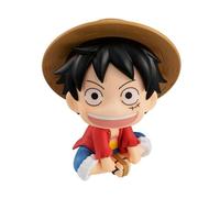 Megahouse One Piece Look Up Monkey D. Luffy (11 cm) MH840212: Figura Coleccionable Multicolor. Estatua con Cabeza articulada, óptimo para los Fanaticos del Anime One Piece y coleccionistas.