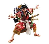 Megahouse Portrait of Pirates Monkey D Luffy Kabuki versión EX Figura de PVC (1 Unidad)