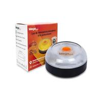 MegaLed Luz de Emergencia V16 con Geolocalización homologada y conectada con la DGT 3.0, Obligatoria Desde Enero 2026, Señal V-16 para Coches, SIM incorporada con plan de datos incluidos